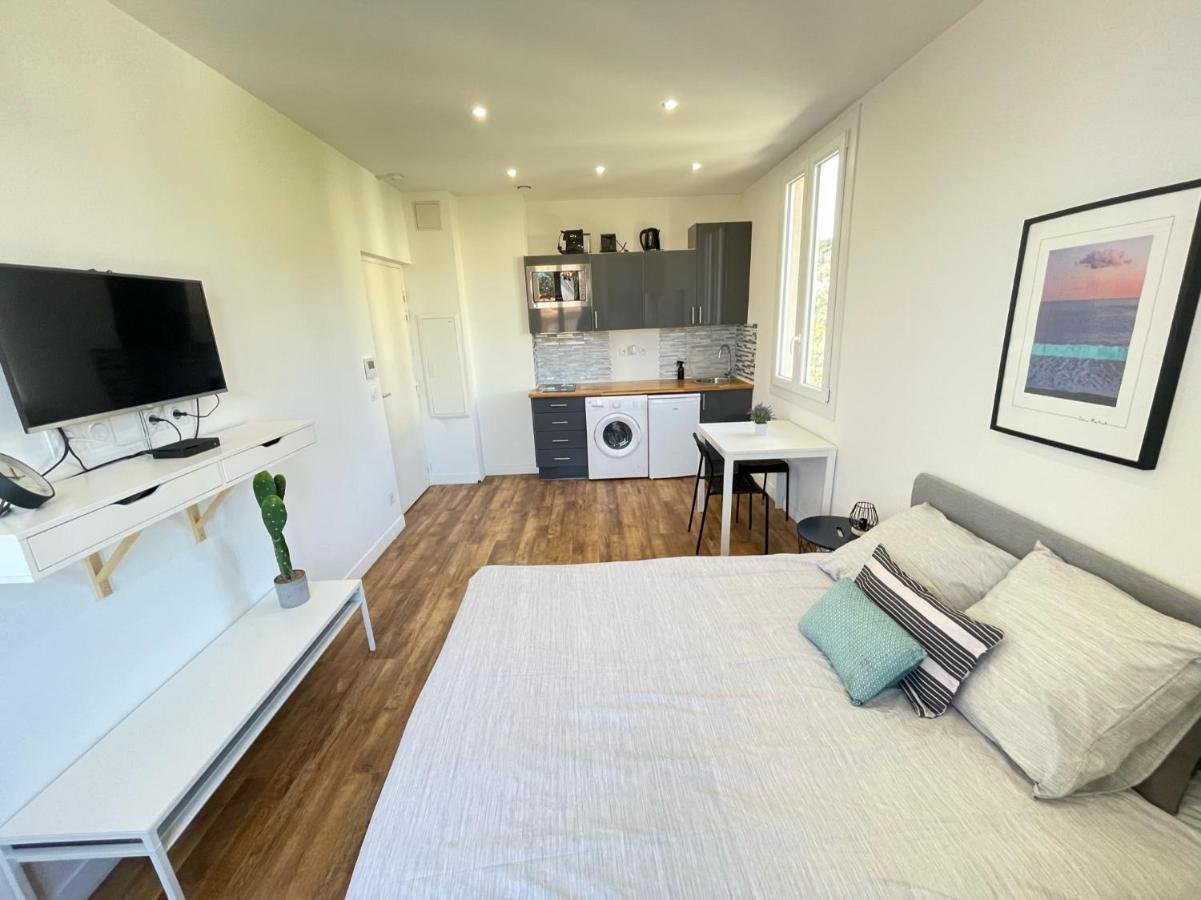 Nice Renting - Cambrai02 - Studio Beach Sea View - Ac - Promenade Des Anglais Dış mekan fotoğraf