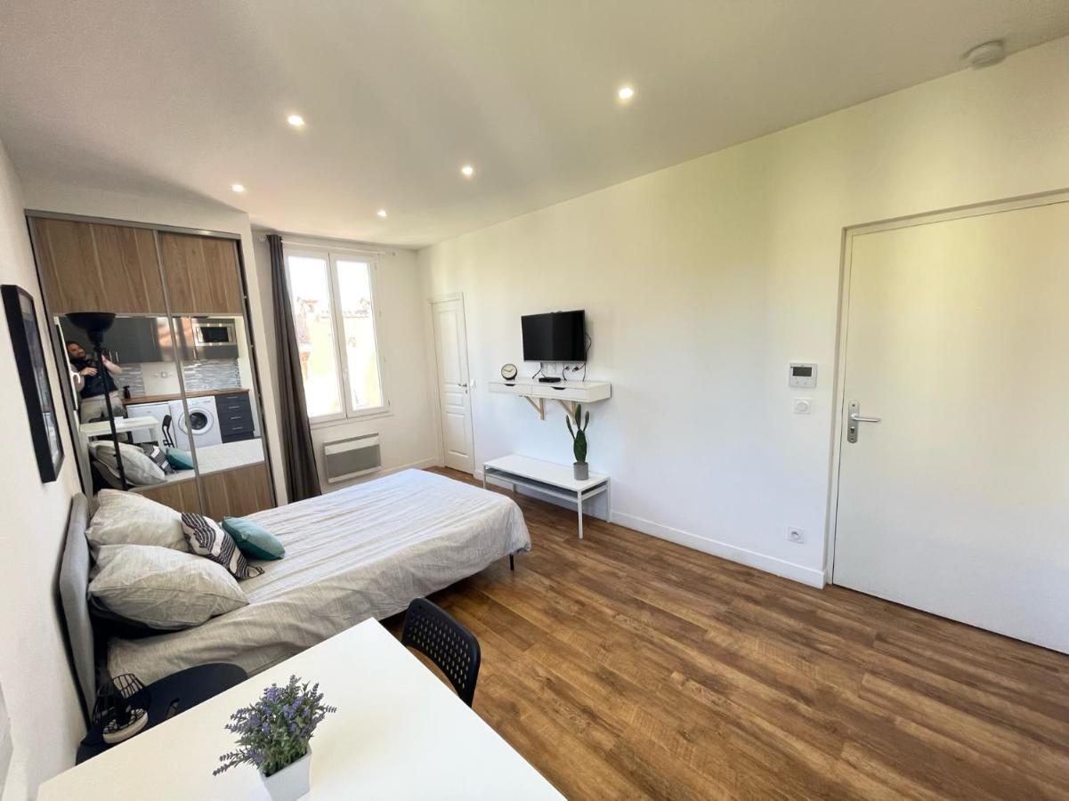 Nice Renting - Cambrai02 - Studio Beach Sea View - Ac - Promenade Des Anglais Dış mekan fotoğraf