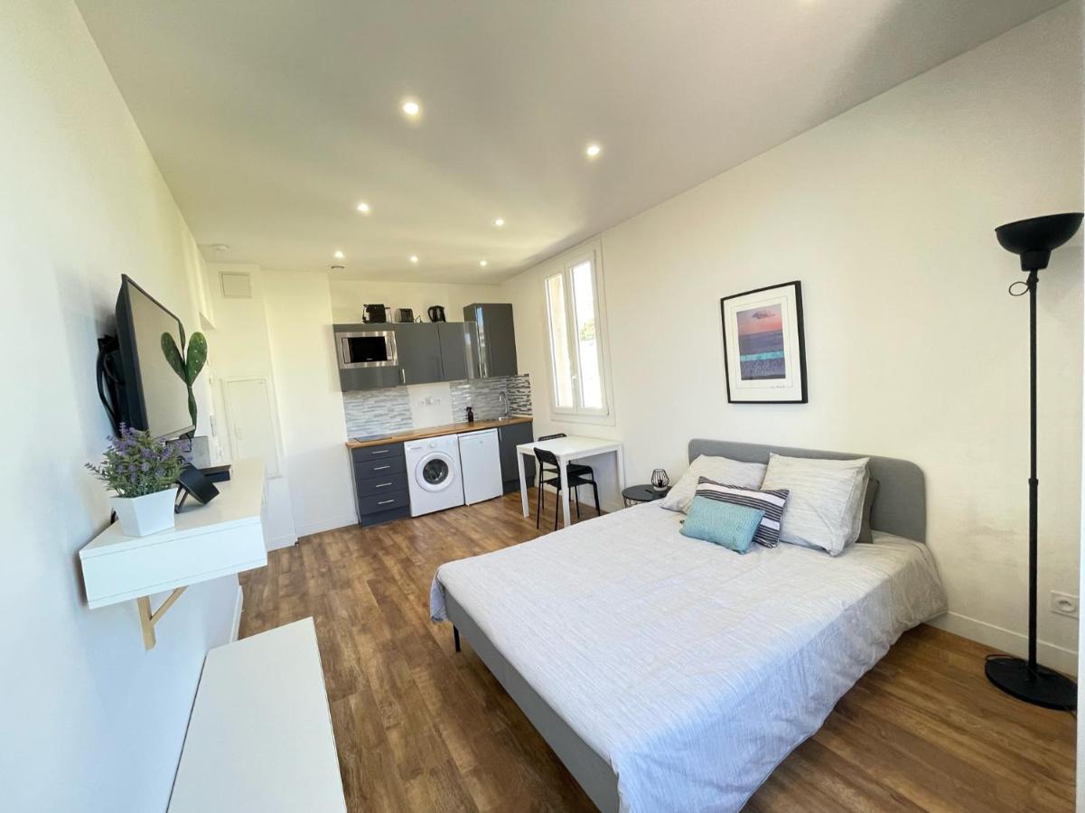 Nice Renting - Cambrai02 - Studio Beach Sea View - Ac - Promenade Des Anglais Dış mekan fotoğraf