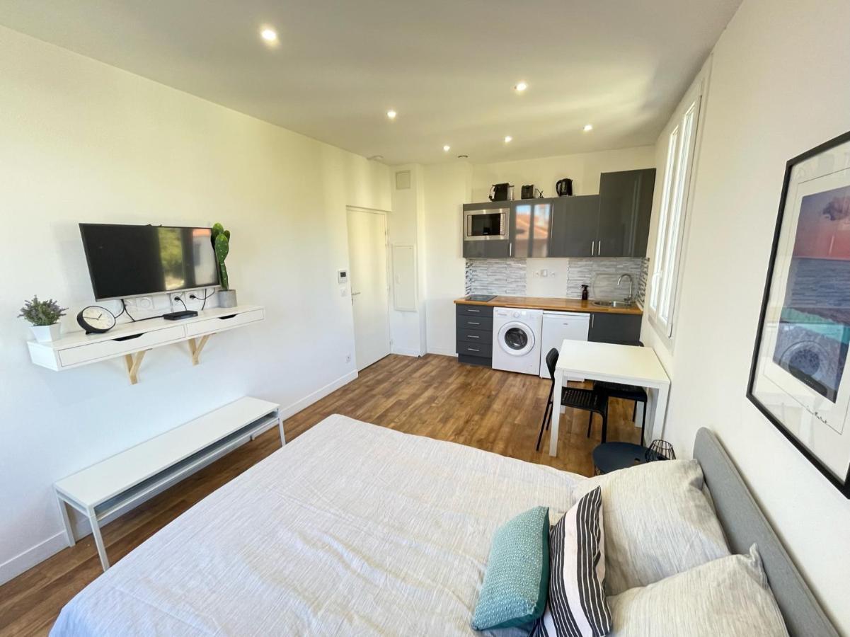 Nice Renting - Cambrai02 - Studio Beach Sea View - Ac - Promenade Des Anglais Dış mekan fotoğraf